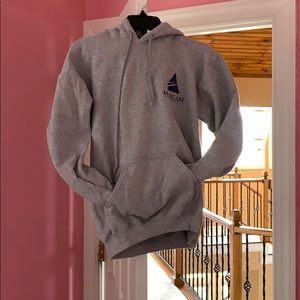 Grey Morgan contractions hoodie
